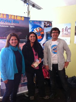 La Diputación en el Salón Internacional de los Deportes Aéreos en Saint Hilaire