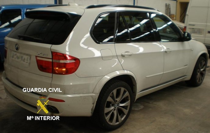 Vehículo recuperado en Burgos