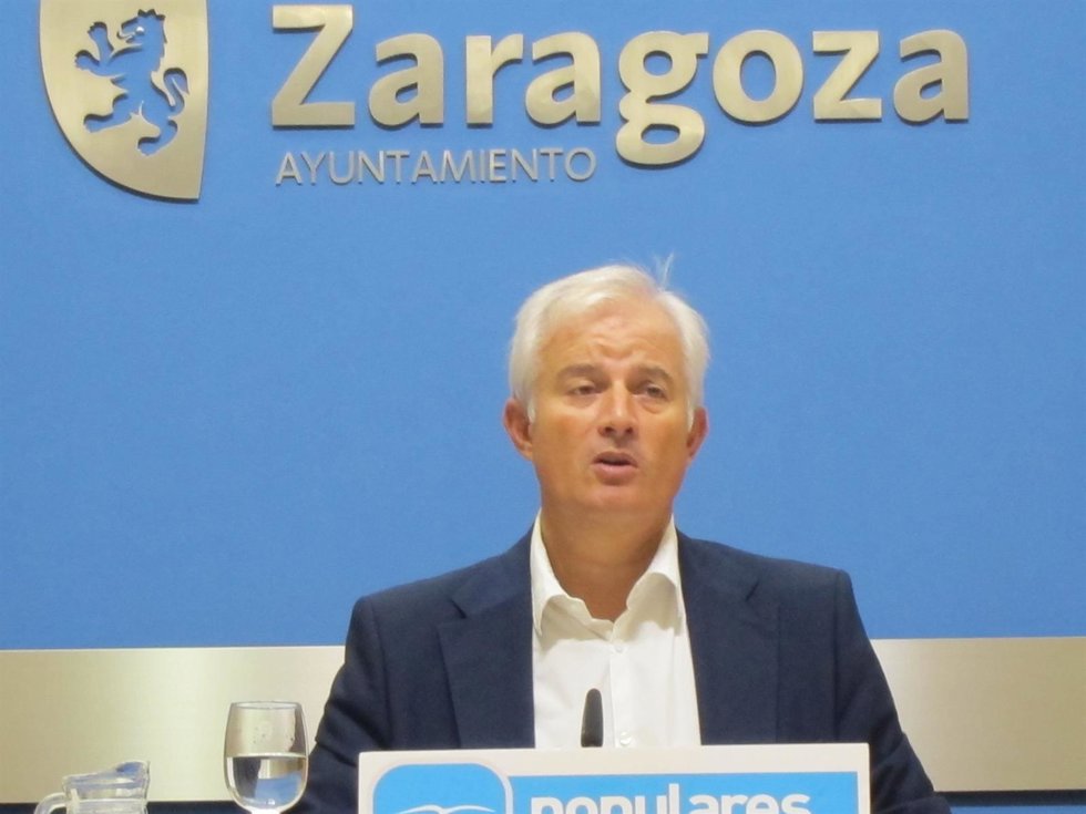 El portavoz del PP, Eloy Suárez