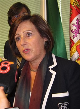 La consejera de Igualdad, Salud y Políticas Sociales de la Junta, María José Sán