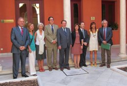 El consejero de Justicia se reúne con María José Segarra y José Joaquín Gallardo