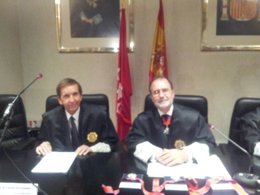 Moix y Vieira en la apertura del año judicial