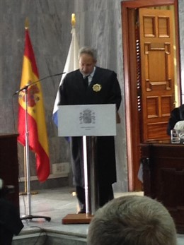 El nuevo presidente de la Audiencia Provincial de Las Palmas, Emilio Moya Valdés