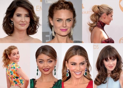 Corte bob, ondas al agua y coletas, protagonistas de belleza en los Emmy