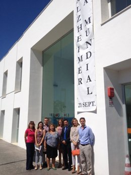 PP vsista el centro de Alzheimer de Málaga 