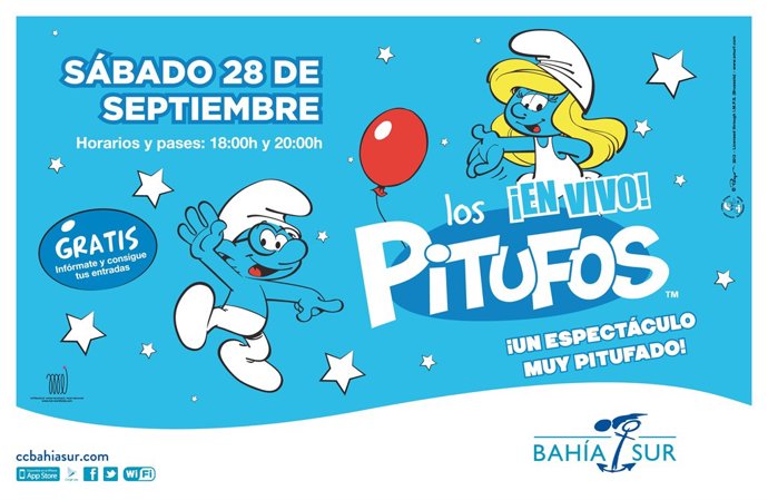 Los Pitufos en Bahía Sur