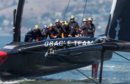 El Oracle en la 34 America's Cup