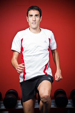 Diego Ruiz, atleta español de 1.500