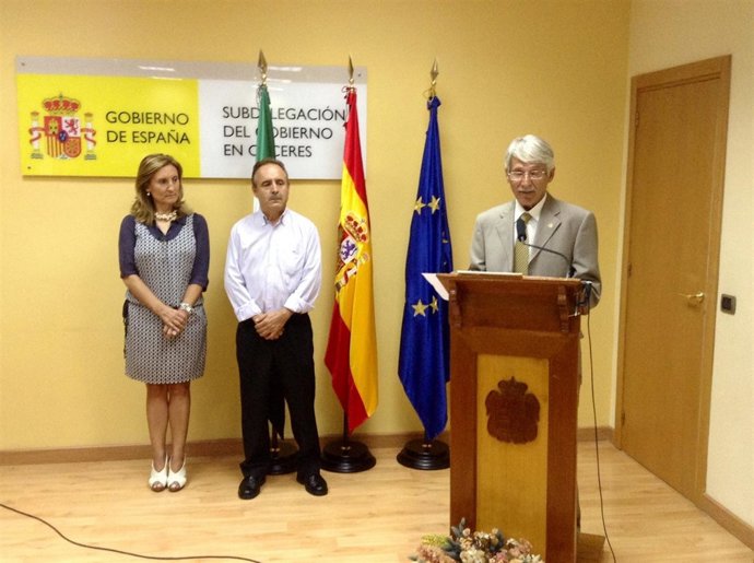 Director del Centro Penitenciario de Cáceres,. José Pedro Rejas