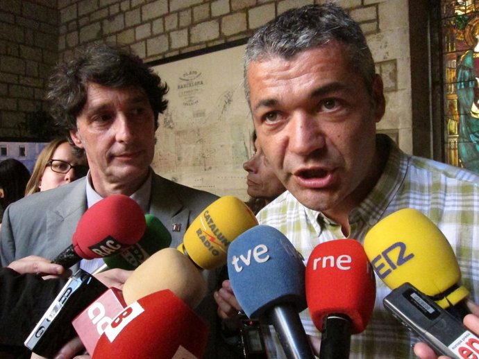 Amorós i Portabella (ERC) en declaraciones a los medios