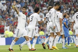 Isco, del Real Madrid, celebra un gol ante el Getafe