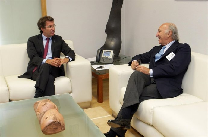 Reunión del presidente de la Xunta, A.N. Feijóo, con el de Pescanova,J.M.Urgoiti