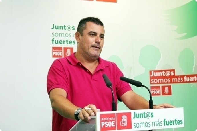 El secretario de Organización del PSOE de Huelva, Jesús Ferrera