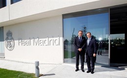 Real Madrid y Meliá Hotels firman un acuerdo 