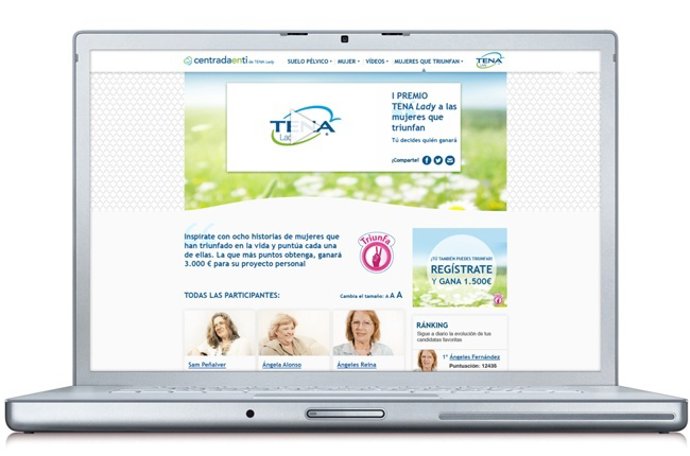 TENA Lady crea el "I Premio TENA Lady a las mujeres que triunfan"