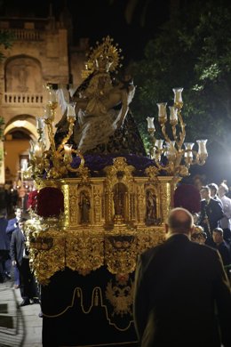 Las Angustias en el Vía Crucis Magno de Córdoba