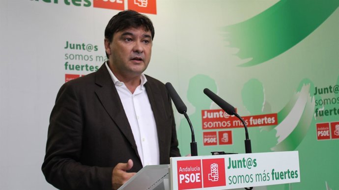 El portavoz del PSOE en el Ayuntamiento de Huelva, Gabriel Cruz