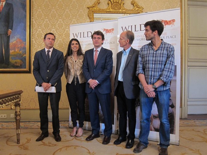 Autoridades presentes en la presentación del congreso 'Wild10'