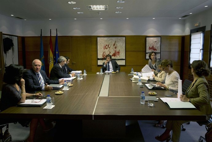Reunión del consejo de Gobierno.