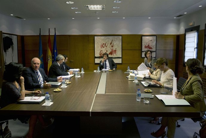 Reunión del consejo de Gobierno.