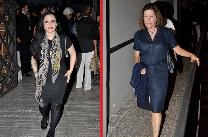 Alaska y Natalia Figueroa asisten al funeral del padre de Nacho Canut