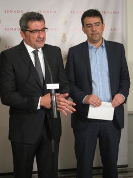 Gutiérrez Limones y Mario Jiménez, en el Senado