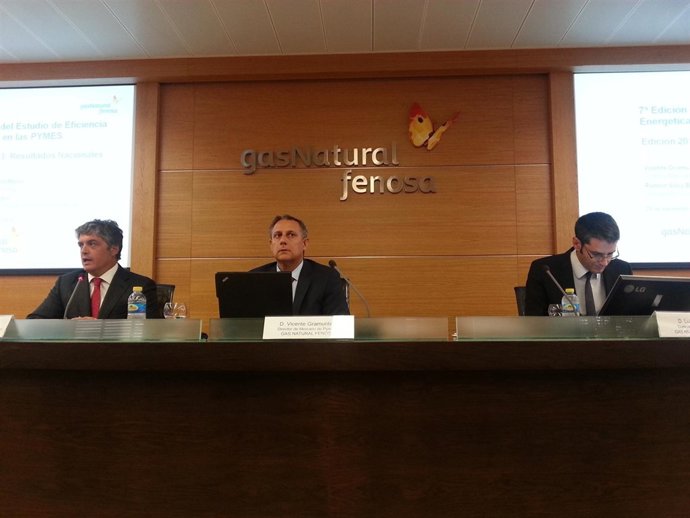 Ramín Silva y Vicente Gramuntell (Gas Natural Fenosa)
