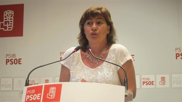 Francina Armengol en rueda de prensa