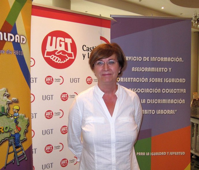 La secretaria para la Igualdad de UGT, Almudena Fontecha