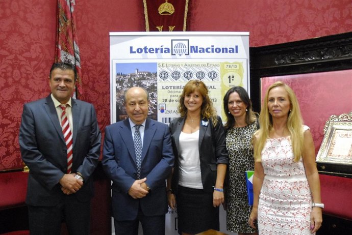 Presentación del Sorteo de Lotería Nacional en Granada