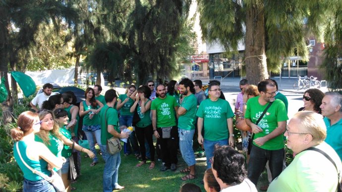 Acampada de interinos