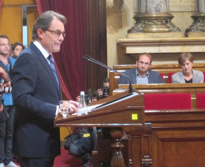 Artur Mas en el Debate de Política General