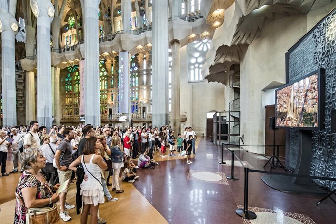 Puertas abiertas en la Sagrada Familia de Barcelona