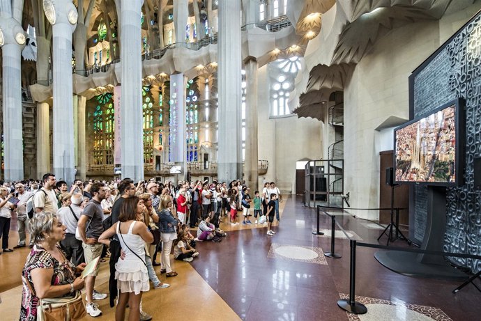 Puertas abiertas en la Sagrada Familia de Barcelona
