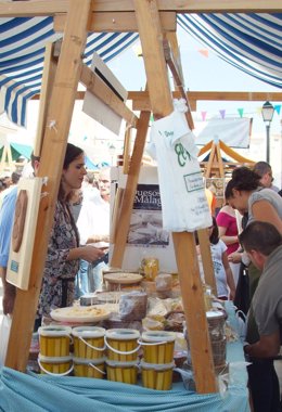 Feria del queso en Teba