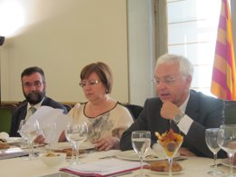 Ferran Mascarell en la presentación de las Jornadas Europeas de Patrimonio