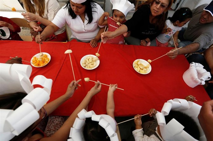 Actividades familiares de casos en riesgo de exclusión social