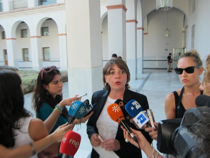 La consejera de Fomento y Vivienda, Elena Cortés