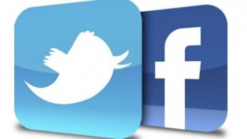 Icono Twitter y facebook