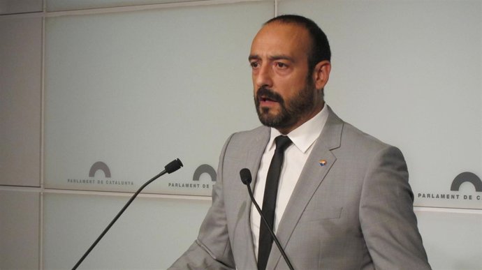 El portavoz de C's y diputado en el Parlament, Jordi Cañas