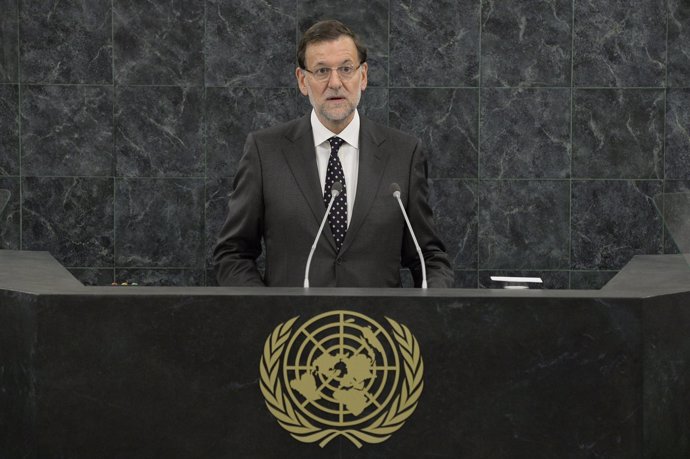 Presidente del Gobierno, Mariano Rajoy, en la ONU
