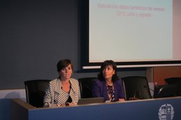 Itziar Epalza y Arantza Madariaga