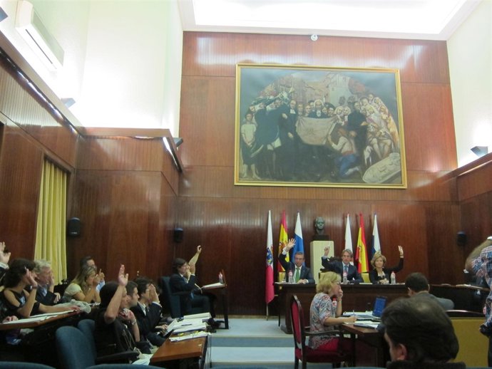 Pleno del Ayuntamiento de Santander