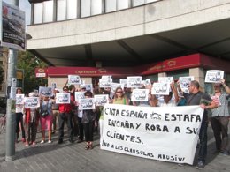 Concentración contra las cláusulas suelo.