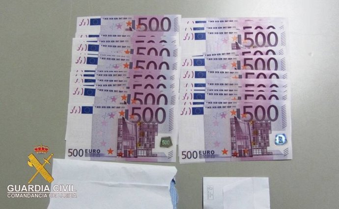Divisas intervenidas en la aduana con Andorra