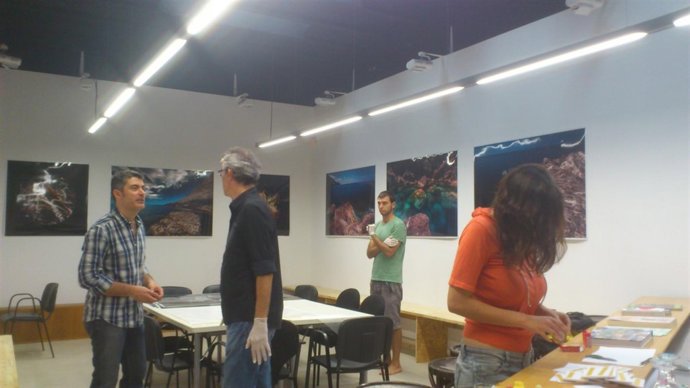 Últimos preparativos para inaugurar el Espai Mallorca