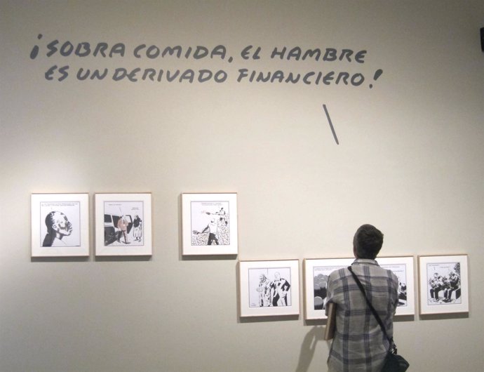 Exposición de El Roto en la Universitat de València