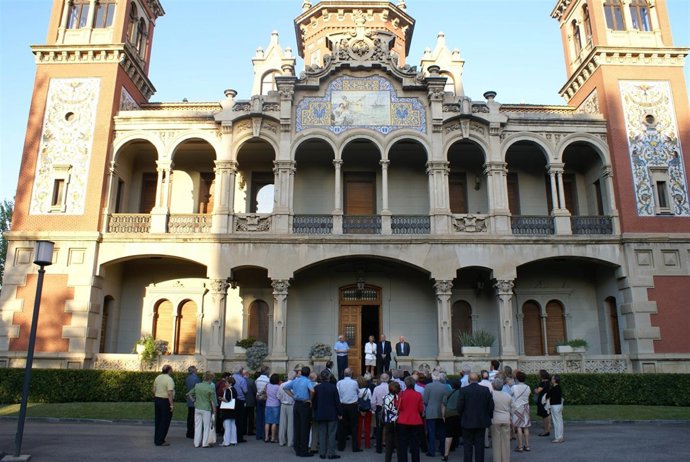 El Palacio de Larrinaga ha albergado el acto de cesión del SIPA a Ibercaja