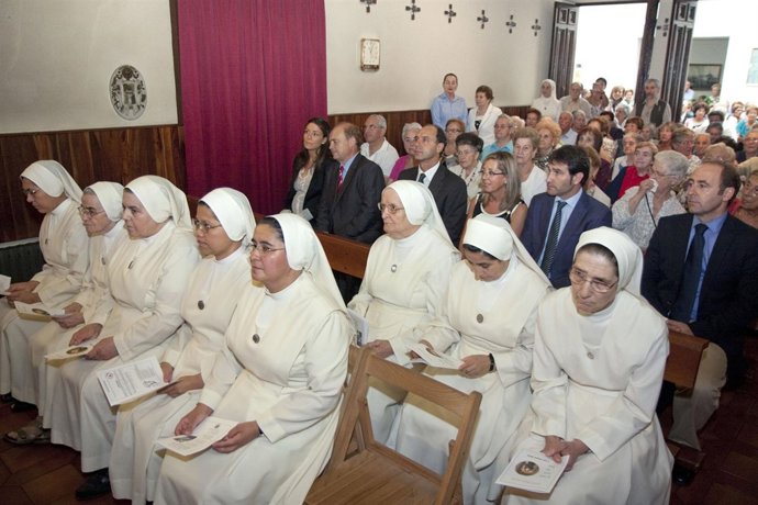 Acto de despedida de las monjas de las Siervas de Jesús de la Caridad