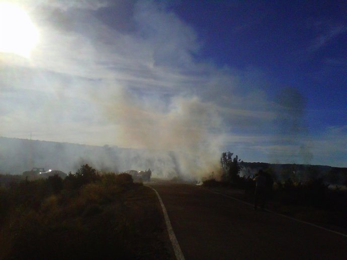 Incendio forestal